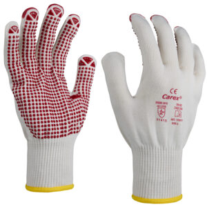 Art. 11503 Strickhandschuh mit Noppen, Farbe: weiß