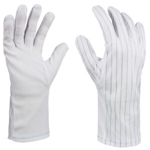 Art. 13800 Nylon/Baumwollhandschuh, Farbe: weiß