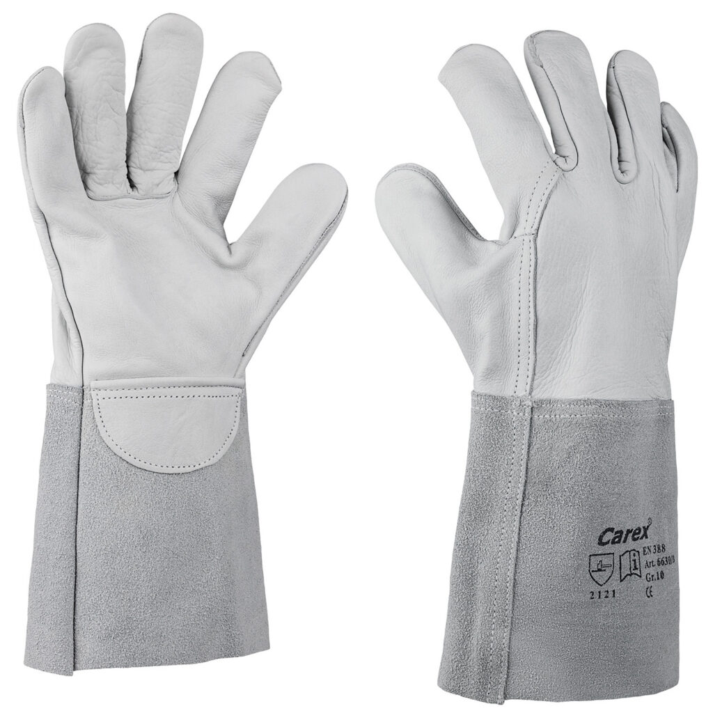 Art. 6630/B   Rindlederhandschuh, Farbe: grau