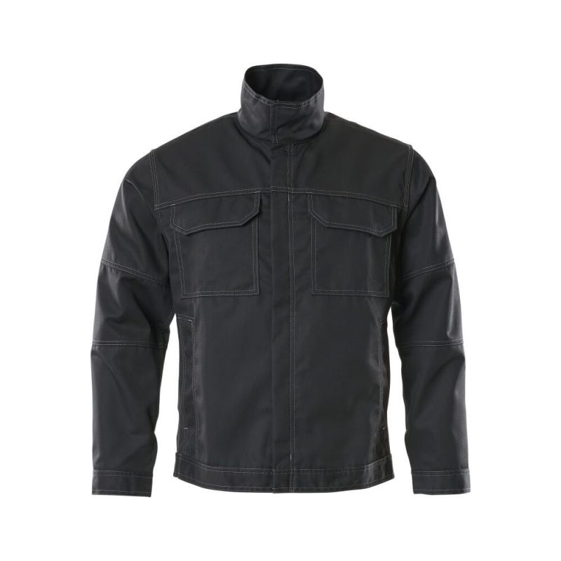MASCOT® ROCKFORD Arbeitsjacke, SCHWARZ (65% Polyester/35% BW, 270 g/m²)