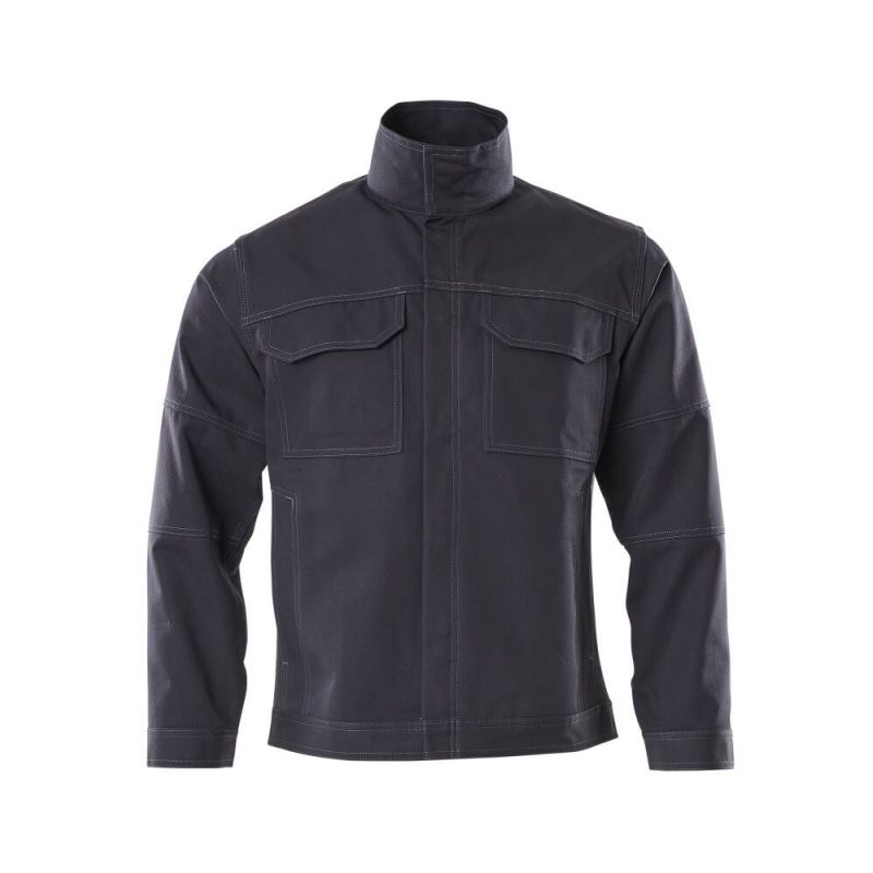 MASCOT® TRENTON ARBEITSJACKE 100% Baumwolle 355g SCHWARZBLAU