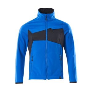 MASCOT® Accelerate Soft Shell Jacke azurblau/schwarzblau