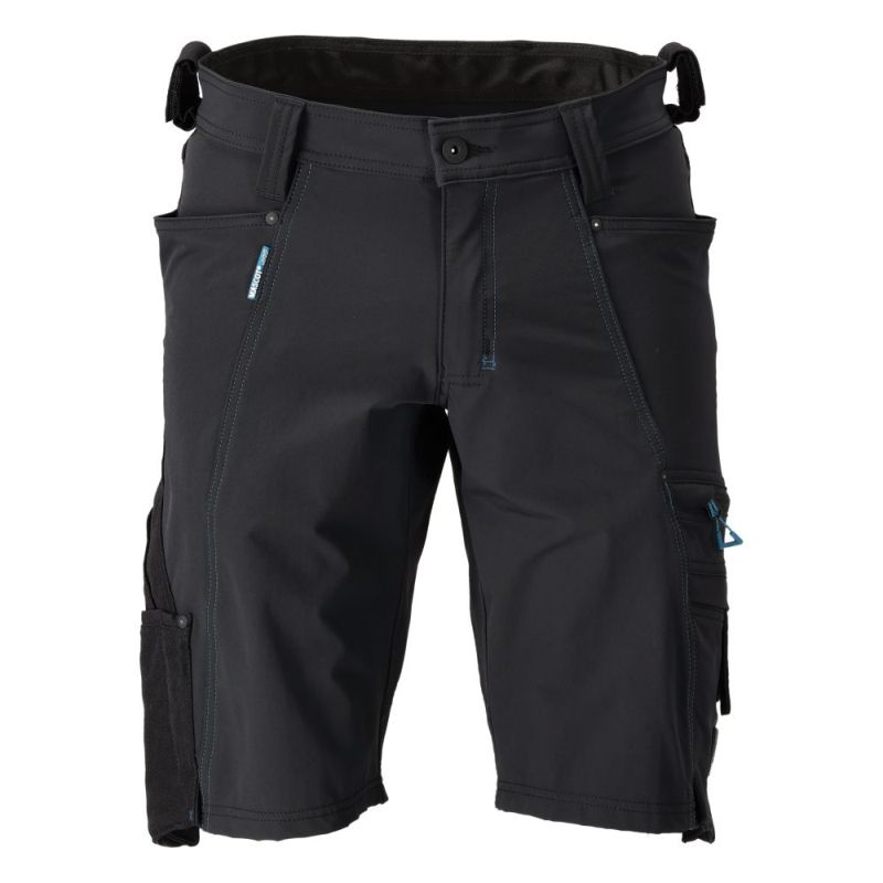 MASCOT® ADVANCED Shorts, SCHWARZ (92% Polyamid/8% Elasthan, 235 g/m²)