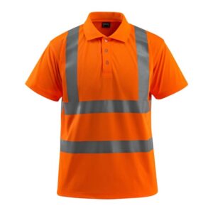 MASCOT® BOWEN Polo-Shirt, ORANGE (100% Polyester/ 130 g/m²)
