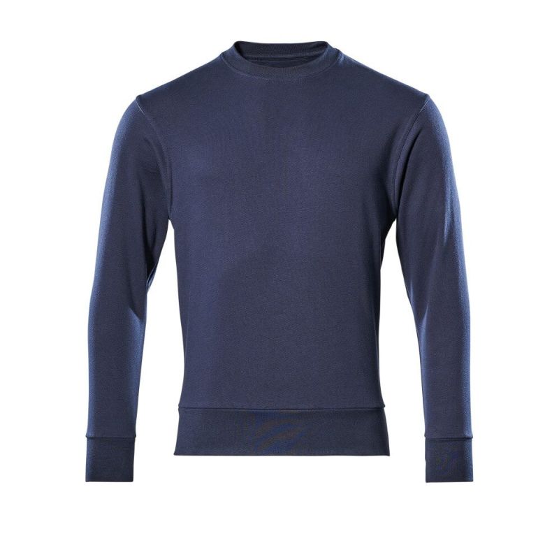 MASCOT Carvin Sweatshirt,MARINE, 60% Baumwolle/40% Polyester, 310 g/m²
