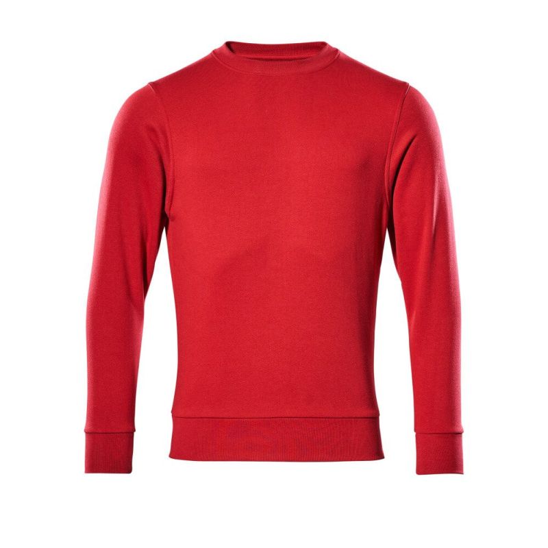 MASCOT® Carvin Sweatshirt,rot, 60% Baumwolle/40% Polyester, 310 g/m²
