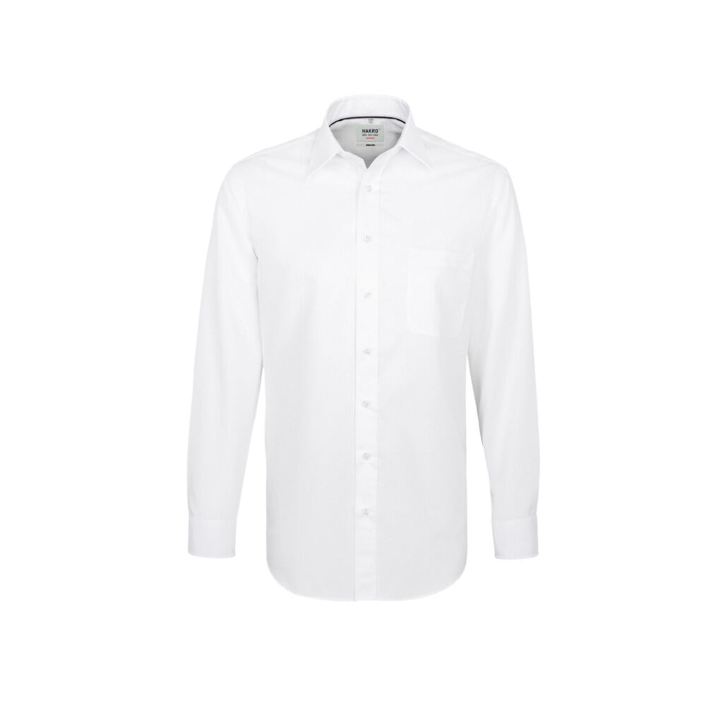 Hemd 1/1 Arm Business, 100% BW, 125 g/m², weiß