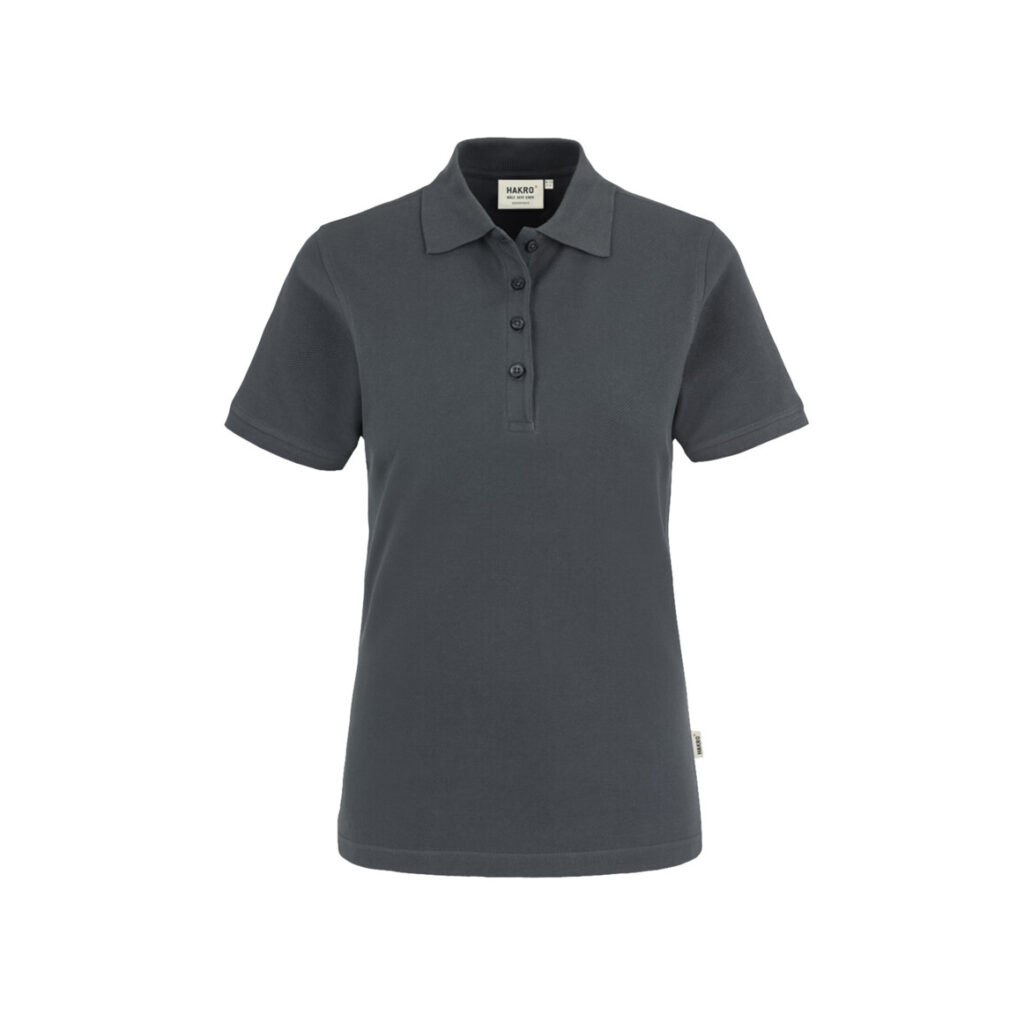 Women-Poloshirt Classic, ANTHRAZIT (100% BW/ 200 g/m²)