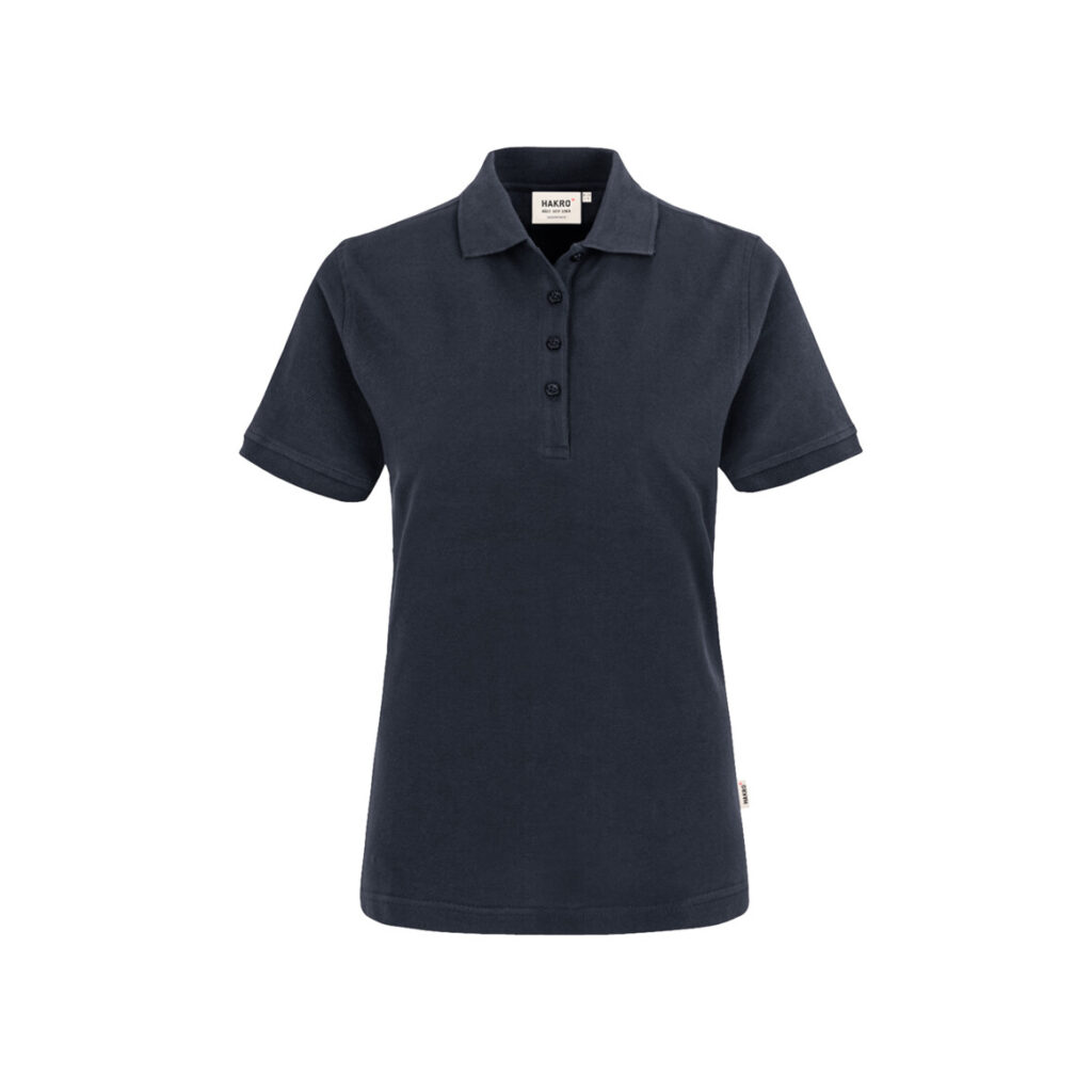 Women-Poloshirt Classic, TINTE (100% BW/ 200 g/m²)