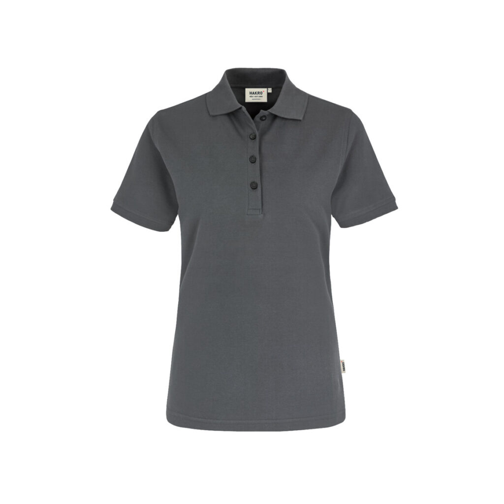 Women-Poloshirt Classic, GRAPHIT (100% BW/ 200 g/m²)