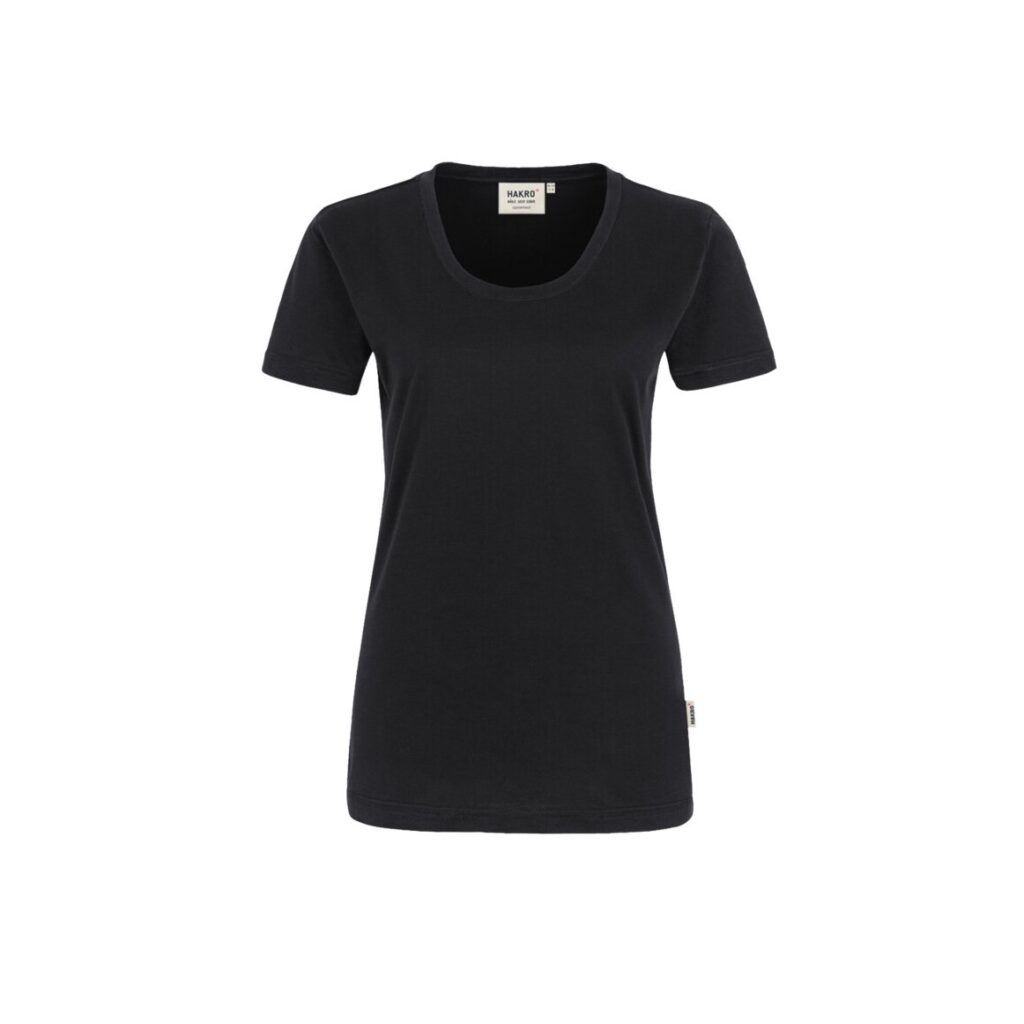 Women-T-Shirt Classic, SCHWARZ (100% BW/ 160 g/m²)