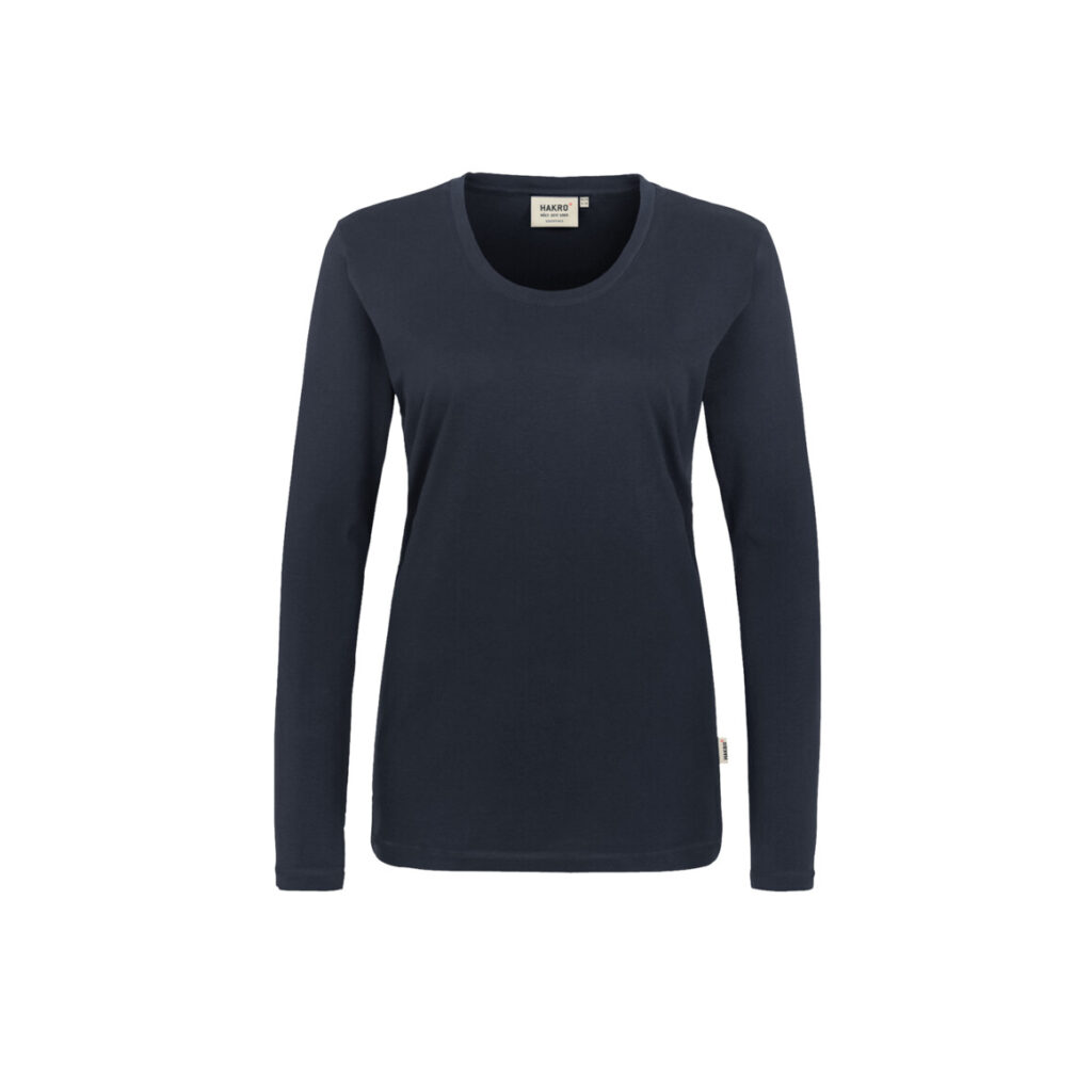 Women-Longsleeve Classic, TINTE (100% BW/ 160 g/m²)