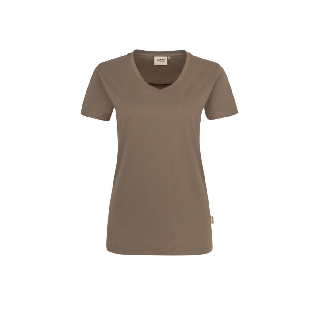 Women-T-Shirt Performance, NOUGAT (50% BW/50% Polyester, 160 g/m²)