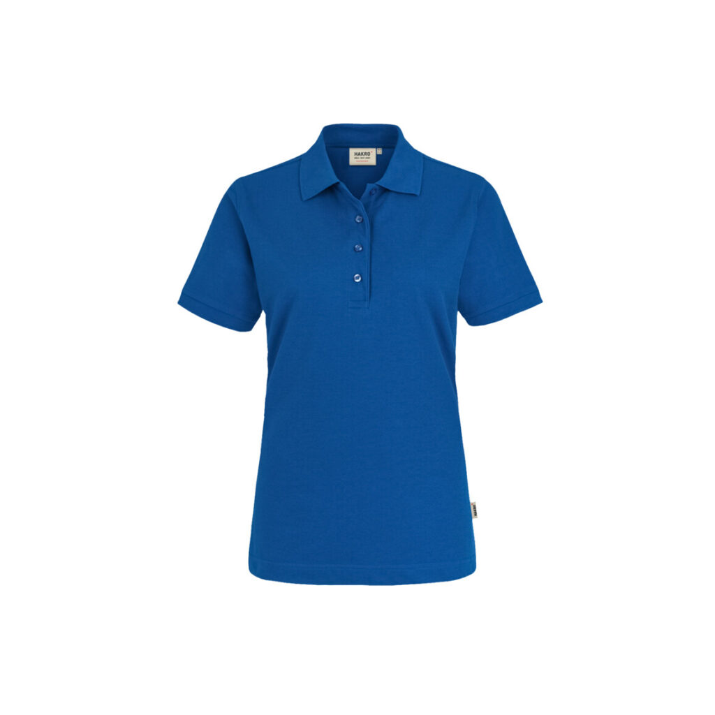 Women-Poloshirt Performance, ROYAL (50% BW/50% Polyester, 200 g/m²)