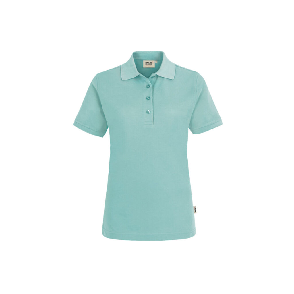 Women-Poloshirt Performance, ICE-GREEN (50% BW/50% Polyester, 200 g/m²)