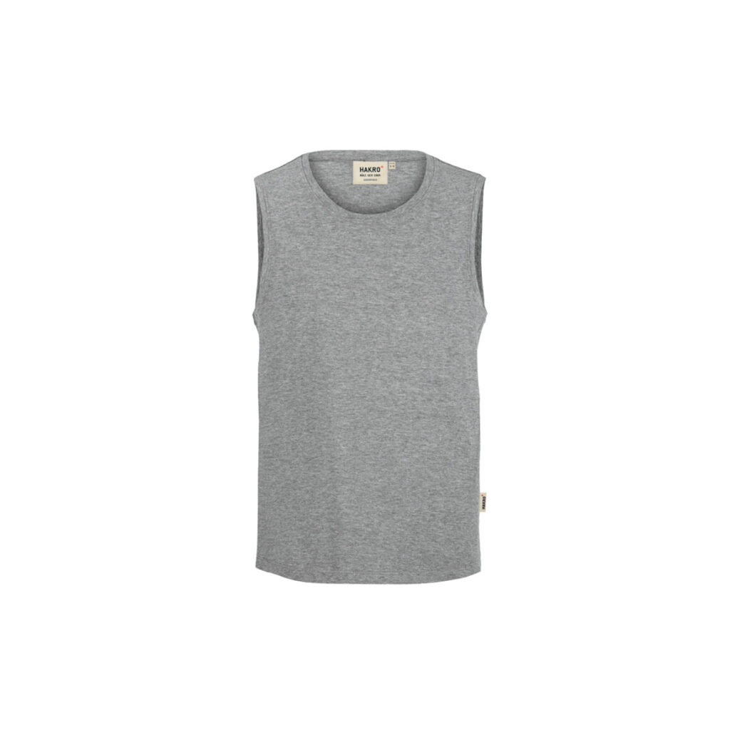 Tank-Top Classic, GRAU MELIERT (100% BW, 160 g/m²)