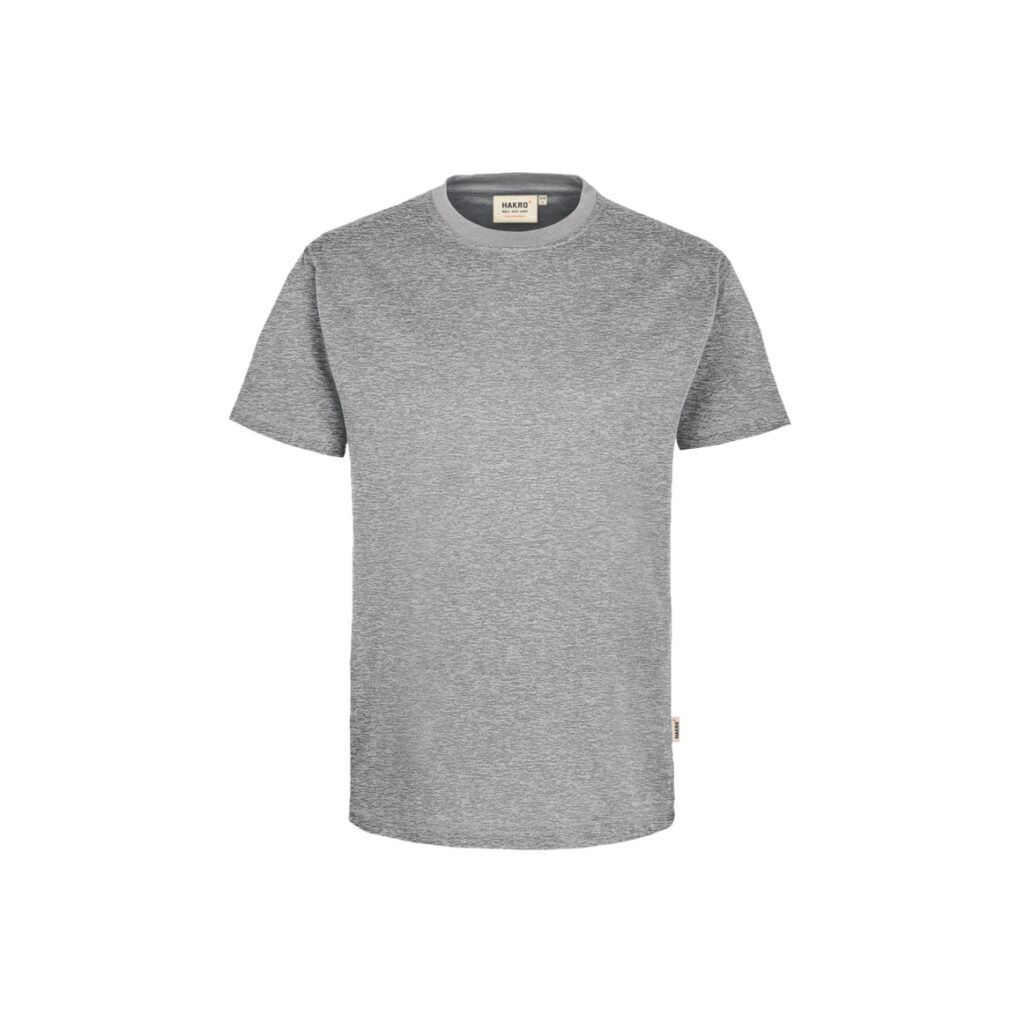 T-Shirt Performance, GRAU MELIERT (50% BW/50% Polyester, 160 g/m²)