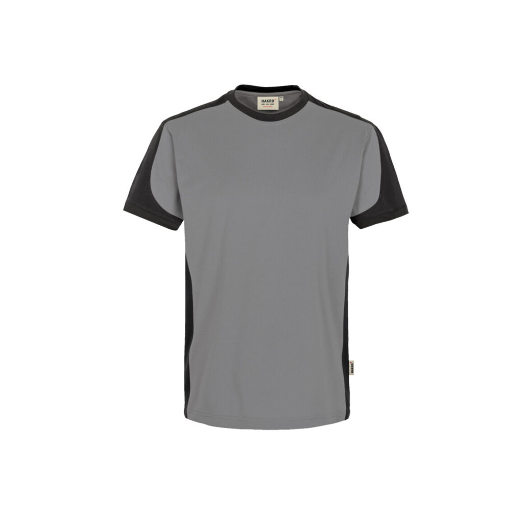 T-SHIRT-CONTRAST PERFORMANCE, Farbe titan/anthrazit