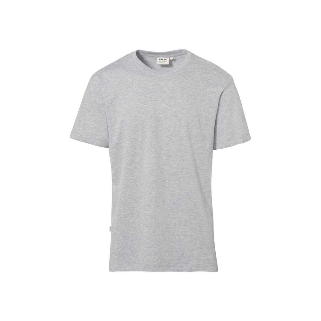 T-Shirt Classic, ASH-MELIERT (98% BW/2% Viskose, 160 g/m²)