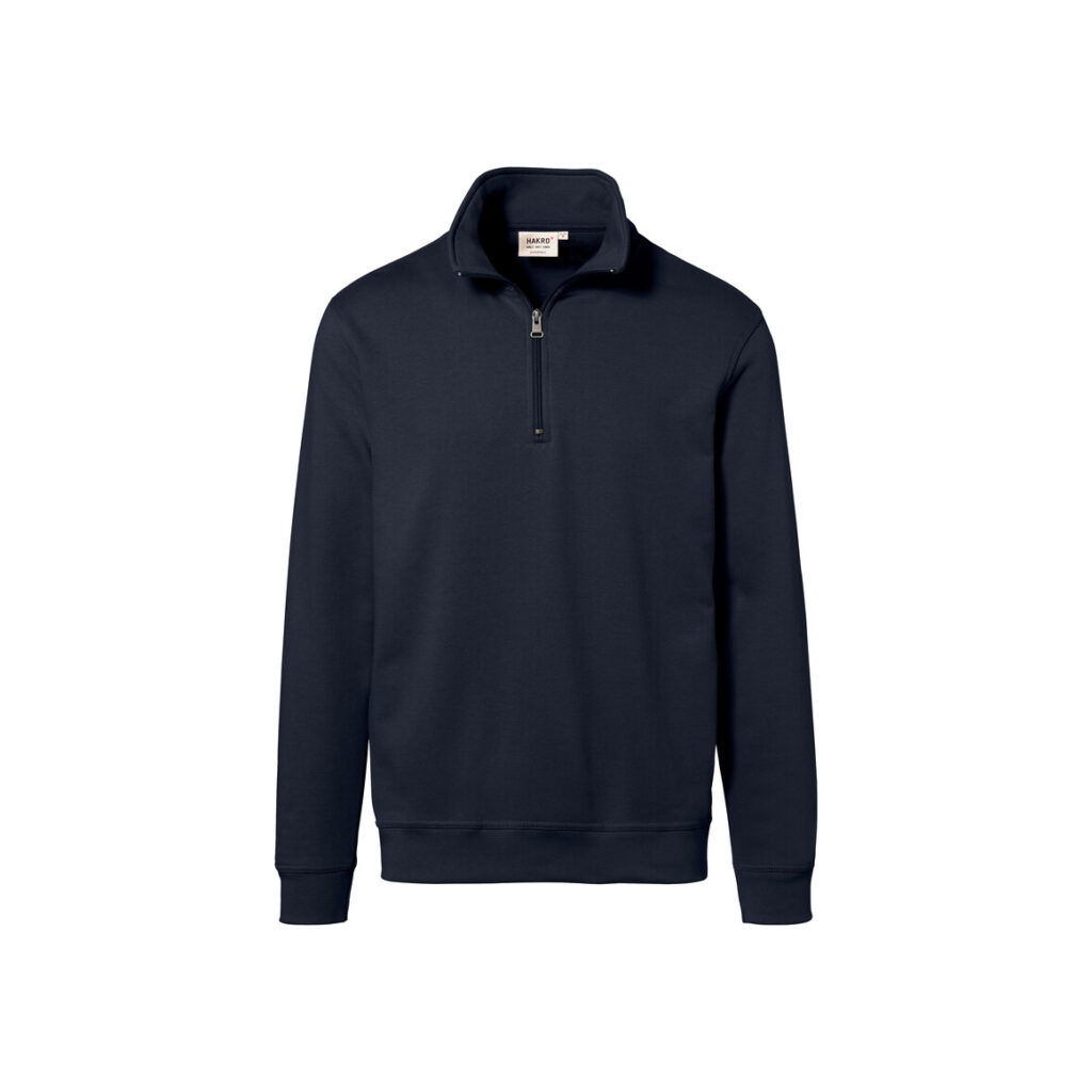 Zip-Sweatshirt Premium, Tinte (70% BW/30% Polyester, 300 g/m²)