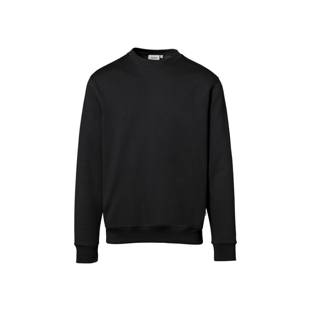 Sweatshirt Premium, SCHWARZ (70% BW/30% Polyester, 300 g/m²)