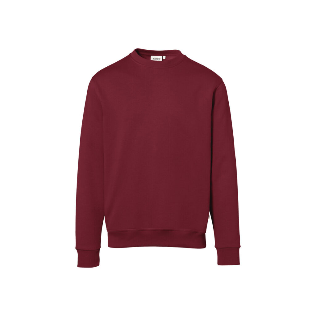 Sweatshirt Premium, WEINROT (70% BW/30% Polyester, 300 g/m²)