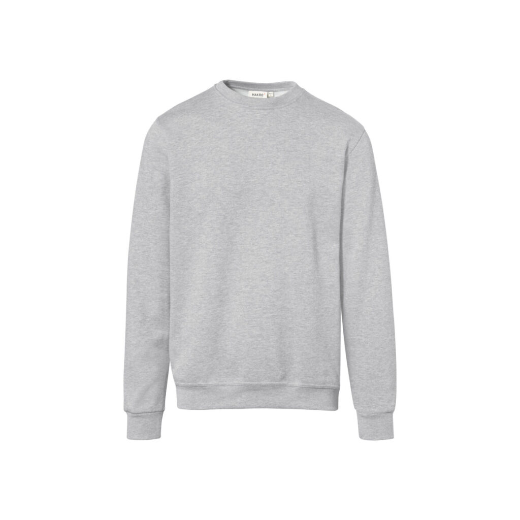 Sweatshirt Premium, ASH-MELIERT (85% BW/15% Polyester, 300 g/m²)