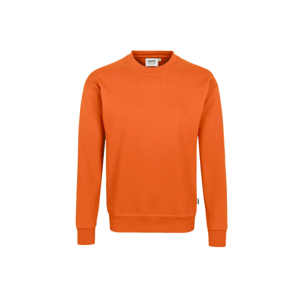 Sweatshirt Performance, ORANGE (50% BW/50% Polyester, 300 g/m²)