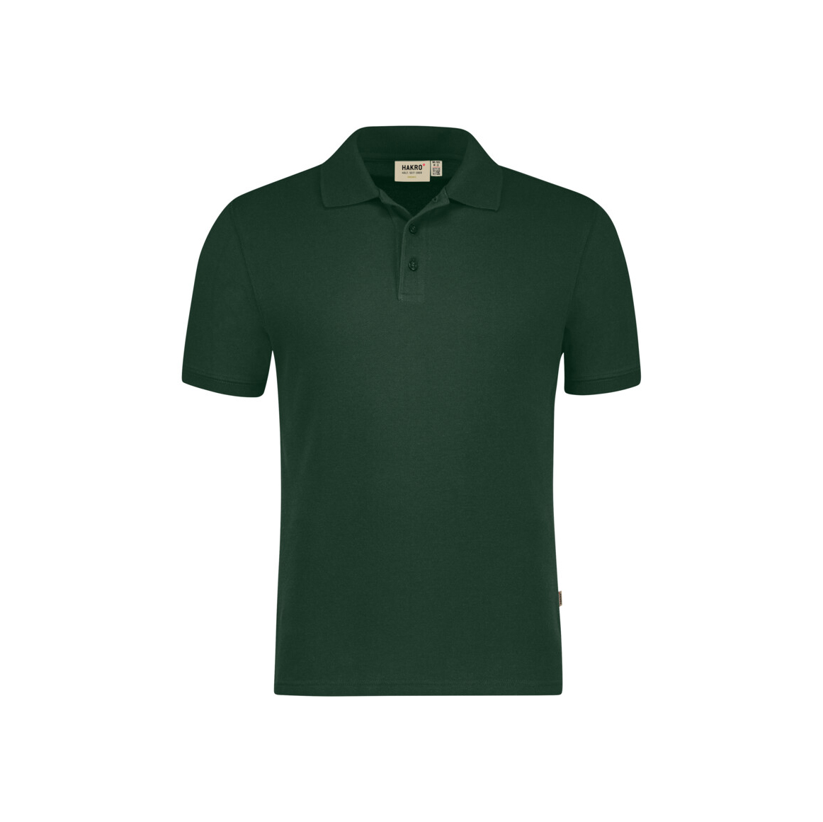 HAKRO Poloshirt Bio-Baumwolle GOTS tanne