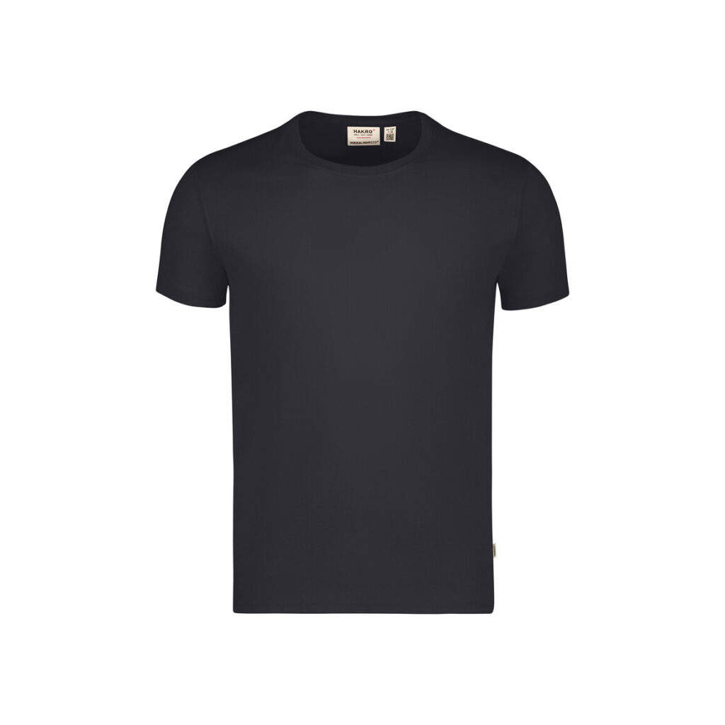 HAKRO T-Shirt MIKRALINAR® ECO GRS karbongrau