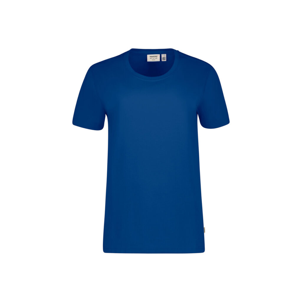 HAKRO T-Shirt Bio-Baumwolle GOTS royalblau