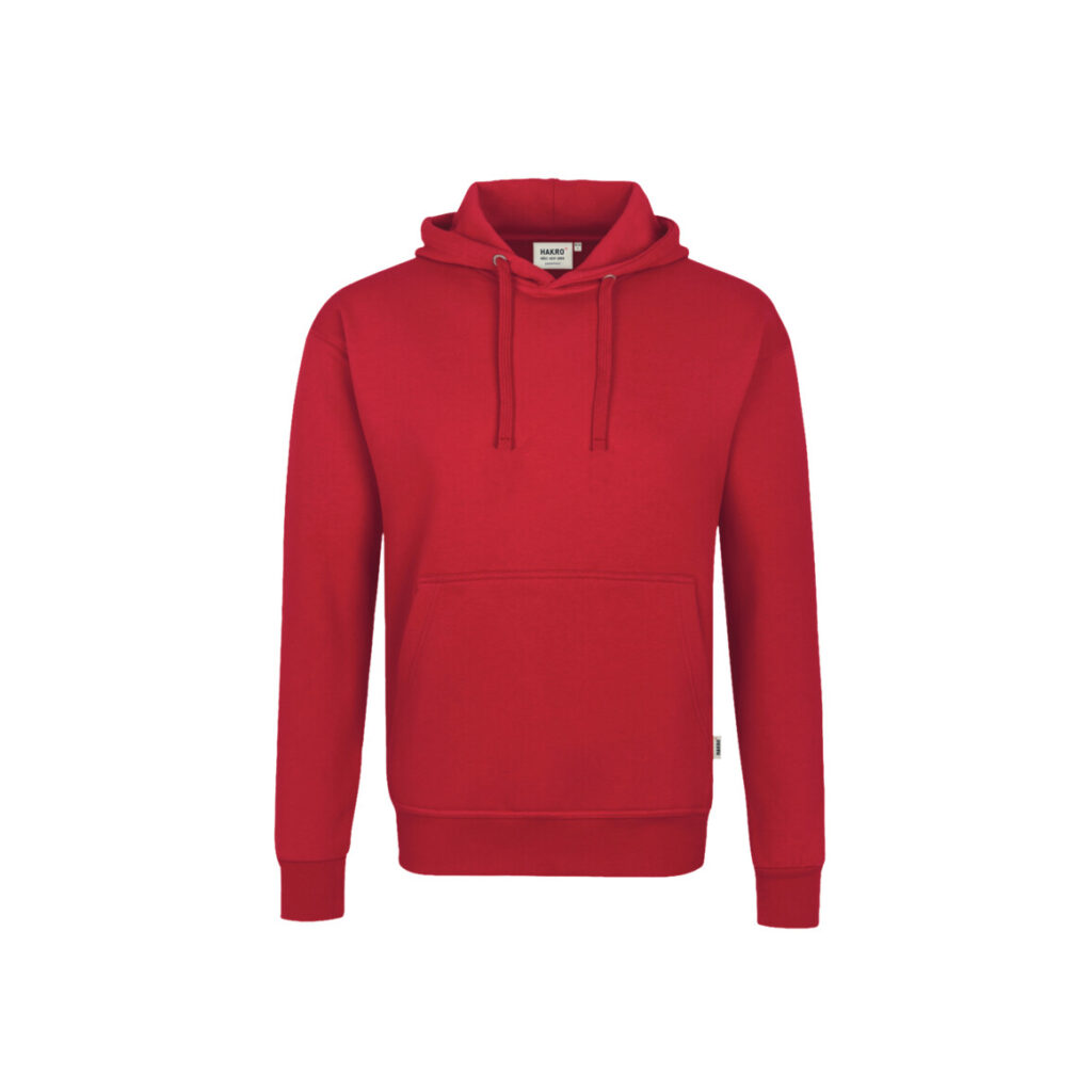 Kapuzen-Sweatshirt Premium,  70% BW/30% Pol., 300g/m², rot
