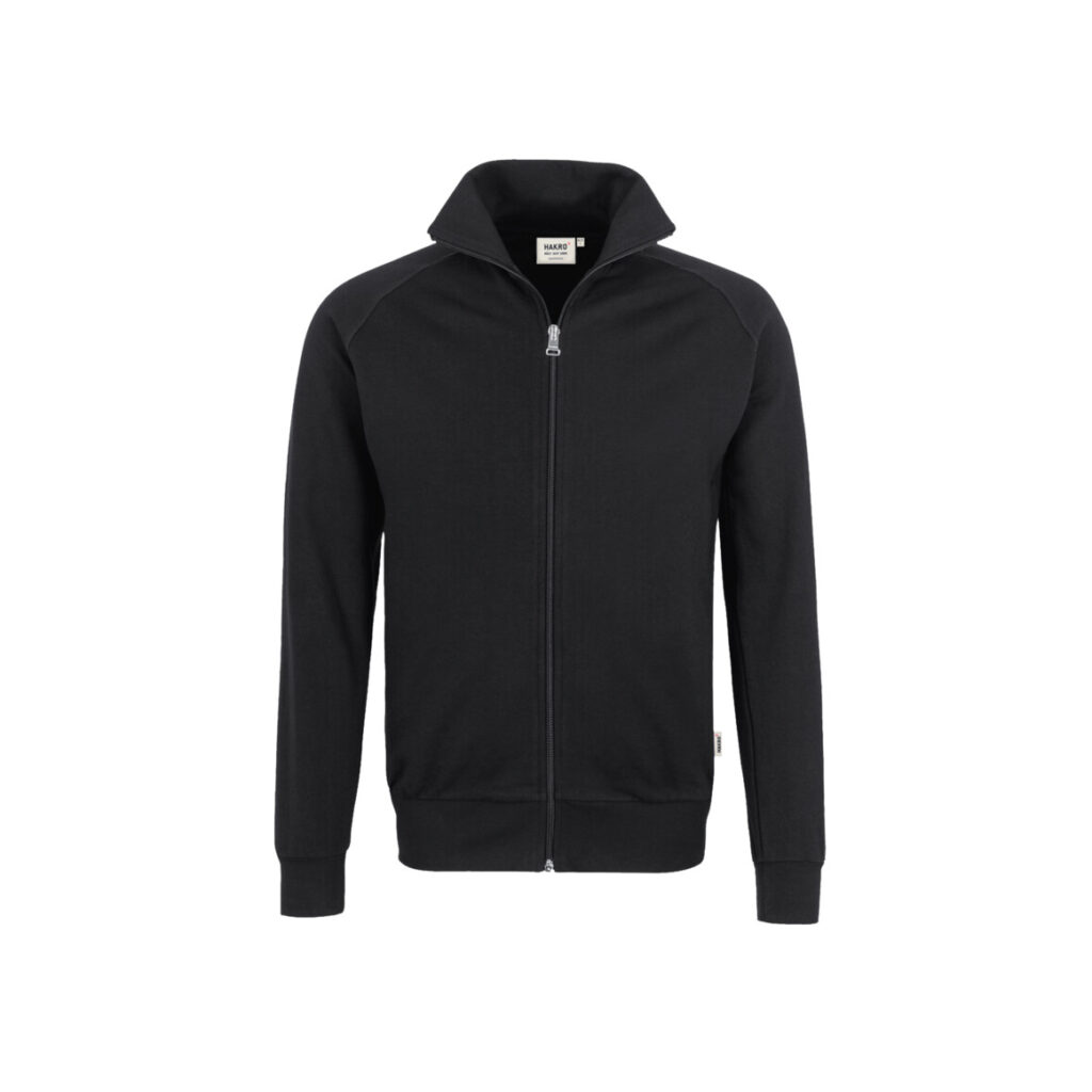 HAKRO Sweatjacke College schwarz