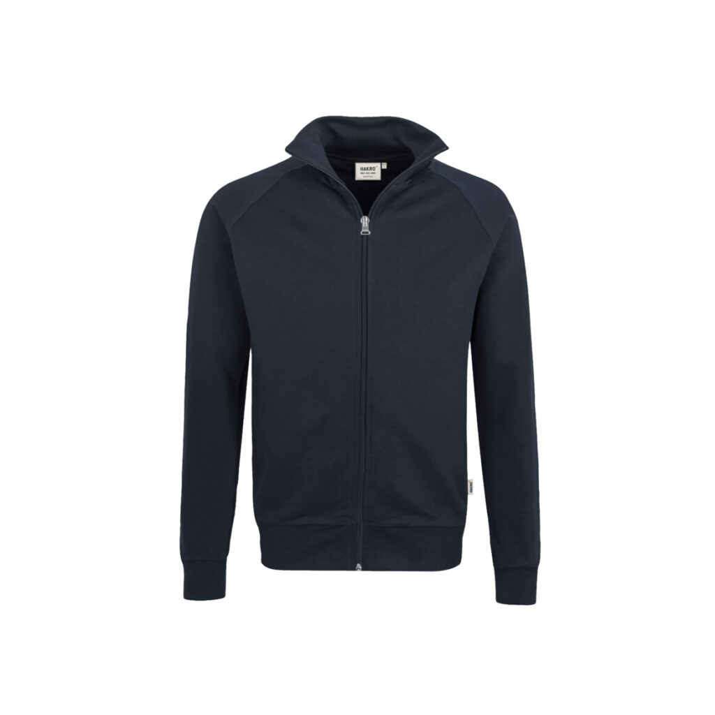 Sweatjacke College, TINTE (70% BW/30% Polyester, 300 g/m²)