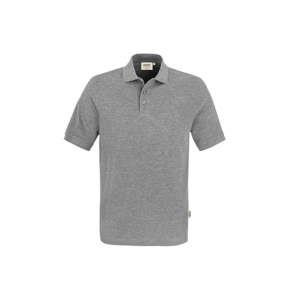 Poloshirt Classic, GRAU-MELIERT (85% BW/15% Viskose, 200 g/m²)