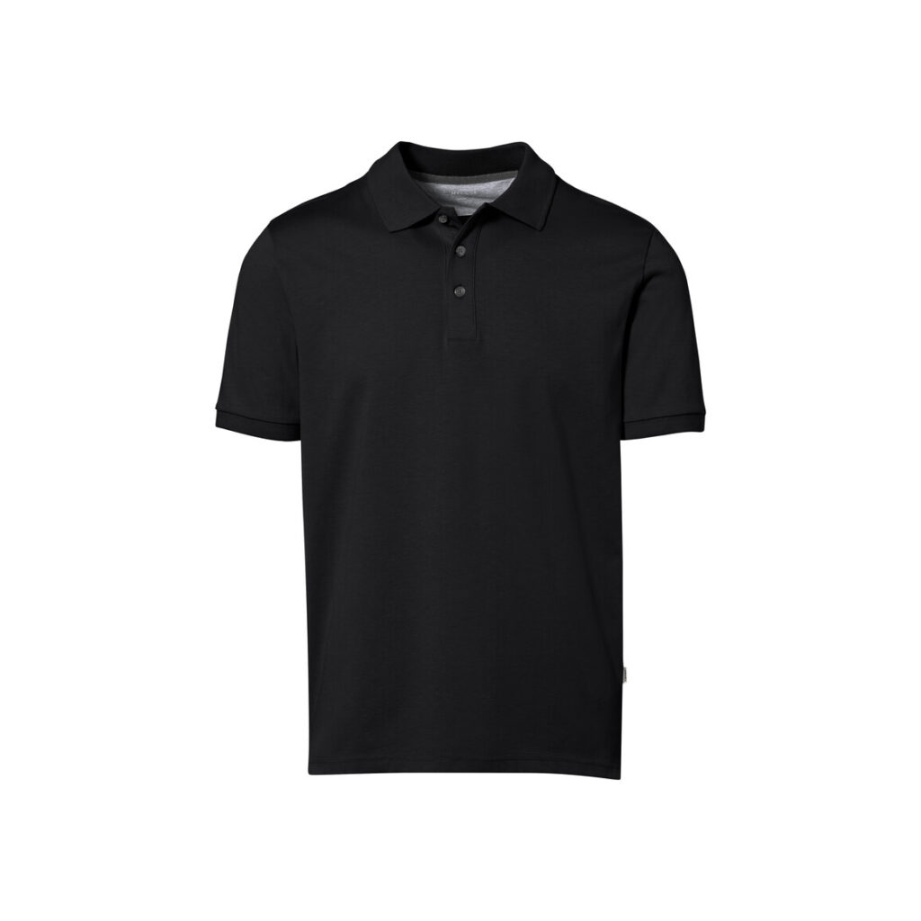 Poloshirt COTTON-TEC, SCHWARZ (50% BW/50% Polyester, 185 g/m²),
