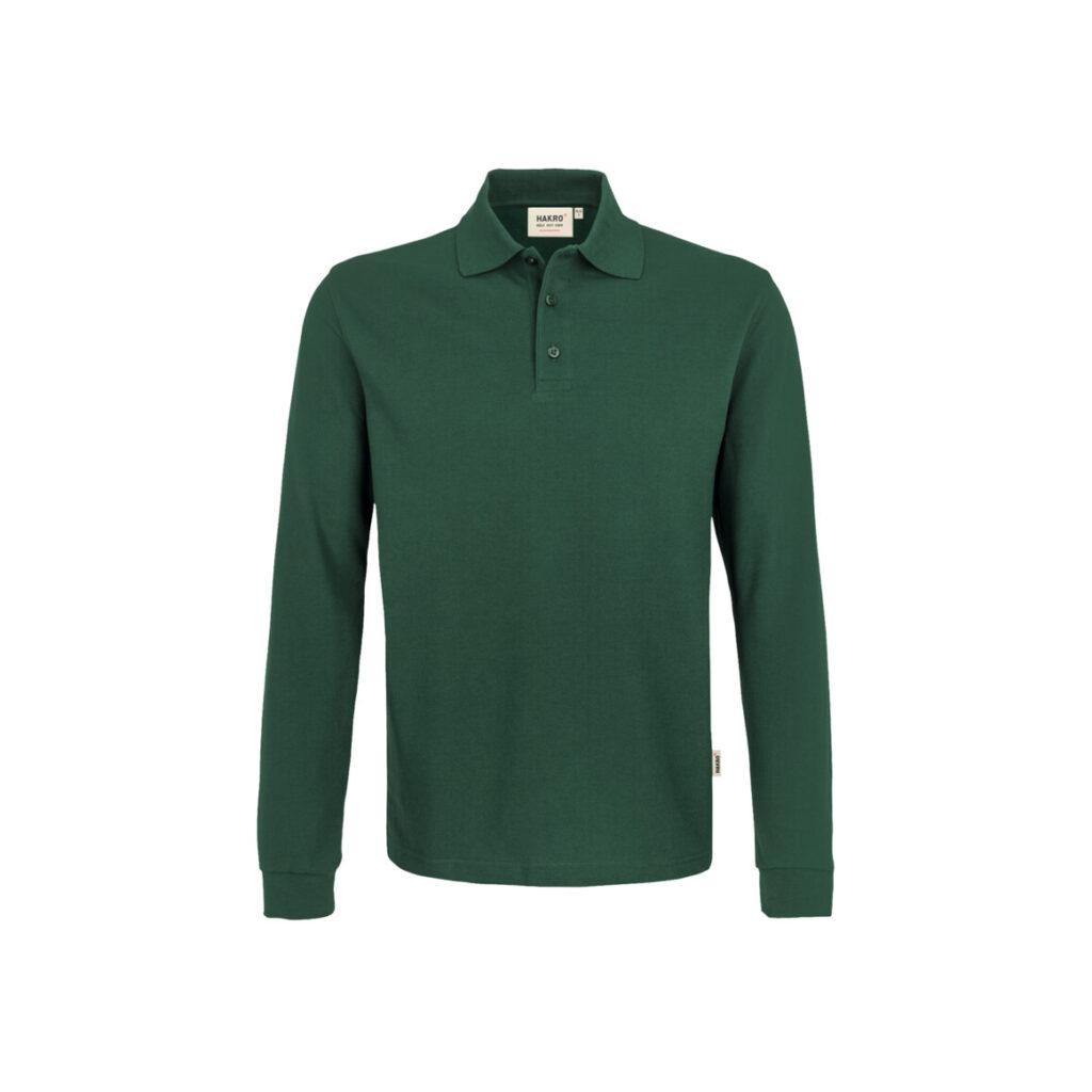 Longsleeve-Poloshirt Performance, TANNE (50% BW/50% Polyester, 220 g/m²)
