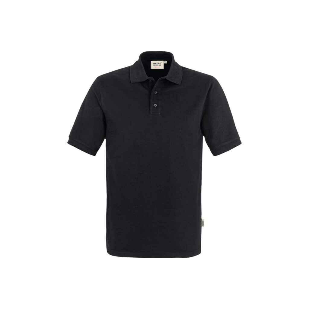 Poloshirt Performance, SCHWARZ (50% BW/50% Polyester, 200g/m²)