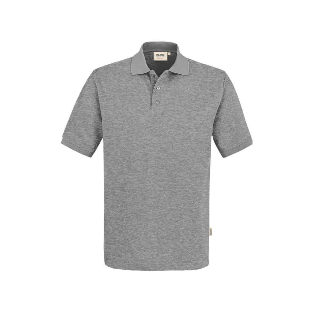 Poloshirt Performance, GRAUMELIERT (50% BW/50% Polyester, 200g/m²)