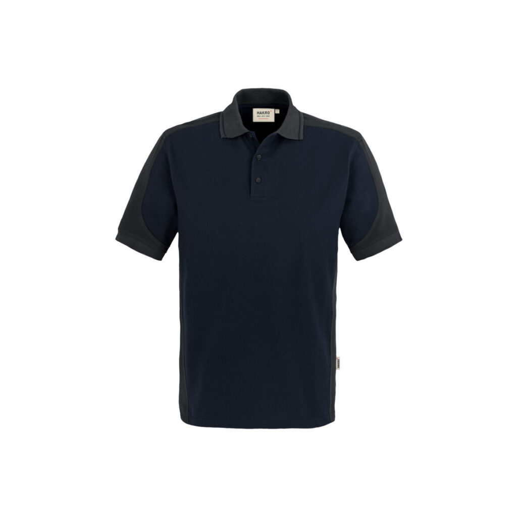 Poloshirt-CONTRAST PERFORMANCE, Farbe tinte/anthrazit