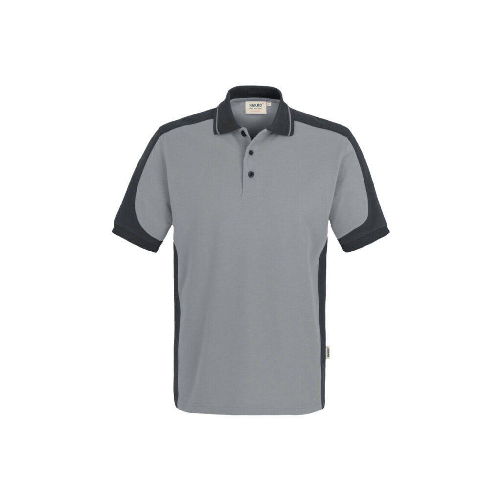 Poloshirt-CONTRAST PERFORMANCE, Farbe titan/anthrazit
