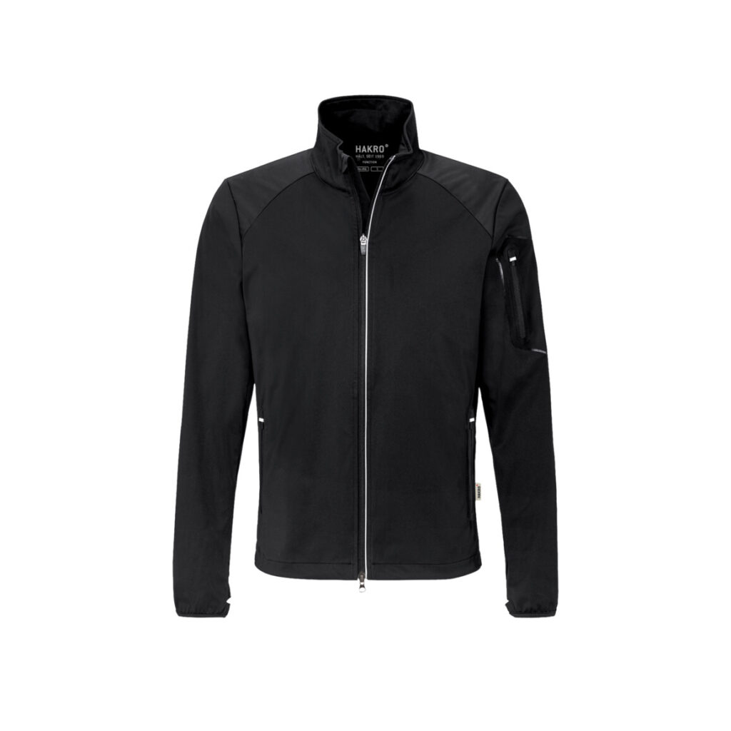 Light-Softshell-Jacke Brantford, SCHWARZ (100% Polyester)