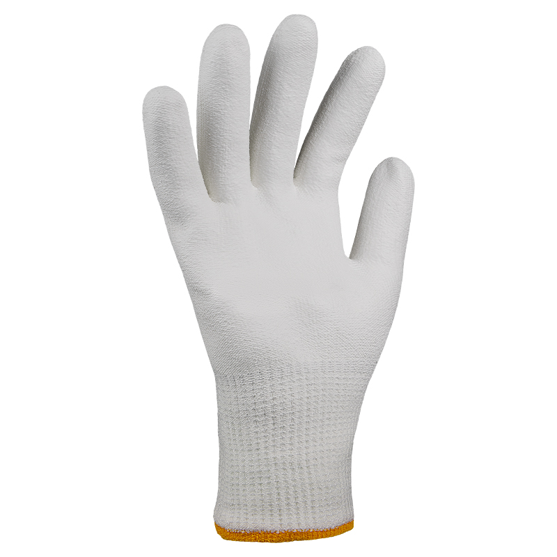 Art. 13650 Schnittschutzhandschuh mit Beschichtung, Farbe: weiß - Image 2