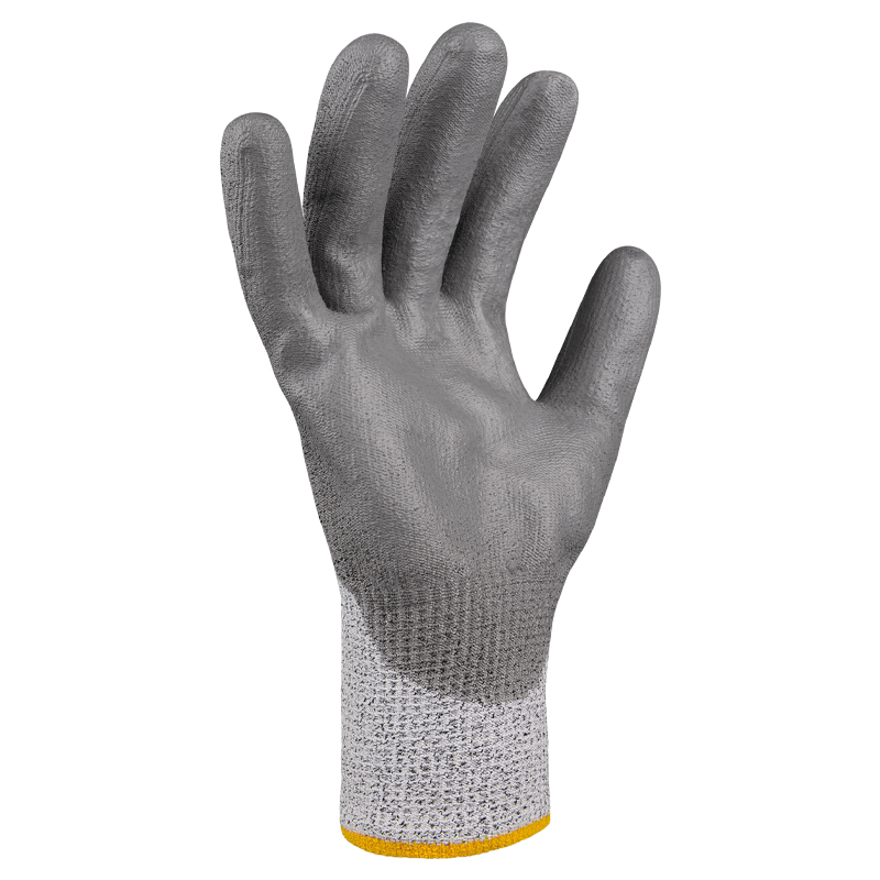 Art. 13660 Schnittschutzhandschuh mit Beschichtung, Farbe: weiß/grau - Image 2