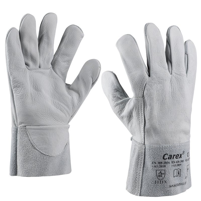 Art. 6530/B   Rindlederhandschuh, Farbe: grau