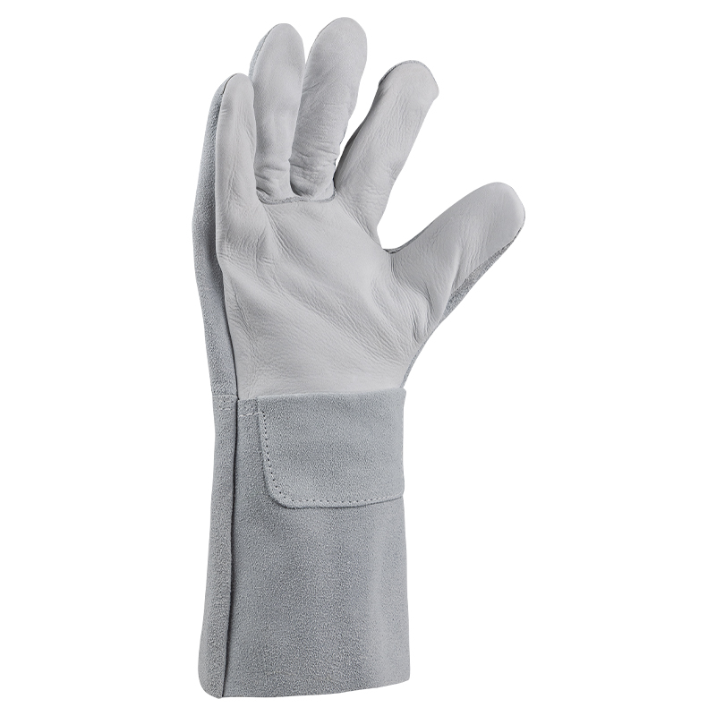 Art. 6630/C Rindlederhandschuh, Farbe: grau - Image 2