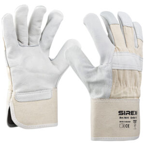 Art. R610 SIREX®   Rindlederhandschuh, Farbe: grau/beige (natur)