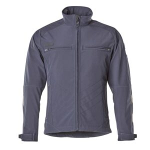 MASCOT® DRESDEN Soft Shell Jacke mit Stretch, SCHWARZBLAU (100% Polyester/305 g/m²)