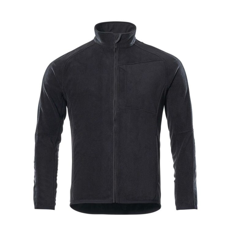 MASCOT® HANNOVER Fleecejacke, SCHWARZ (100% Polyester, 270 g/m²)