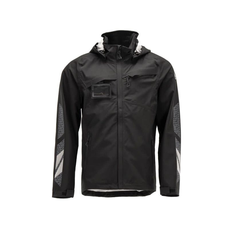 MASCOT® Accelerate Hard Shell Jacke, leicht, wasserdicht schwarz